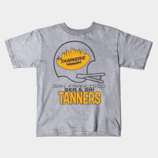 Defunct San Francisco Tanners Football Team Kids T-Shirt